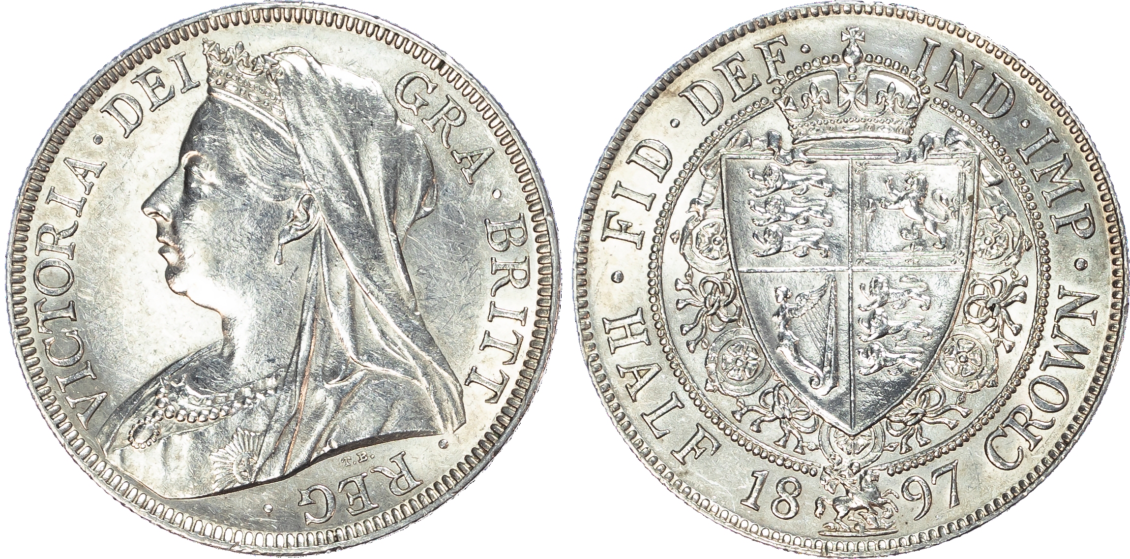 Victoria (1837-1901), Halfcrown, 1897
