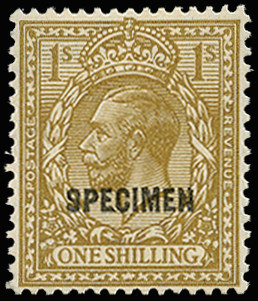 GB 1924 SG429s Specimen type 32