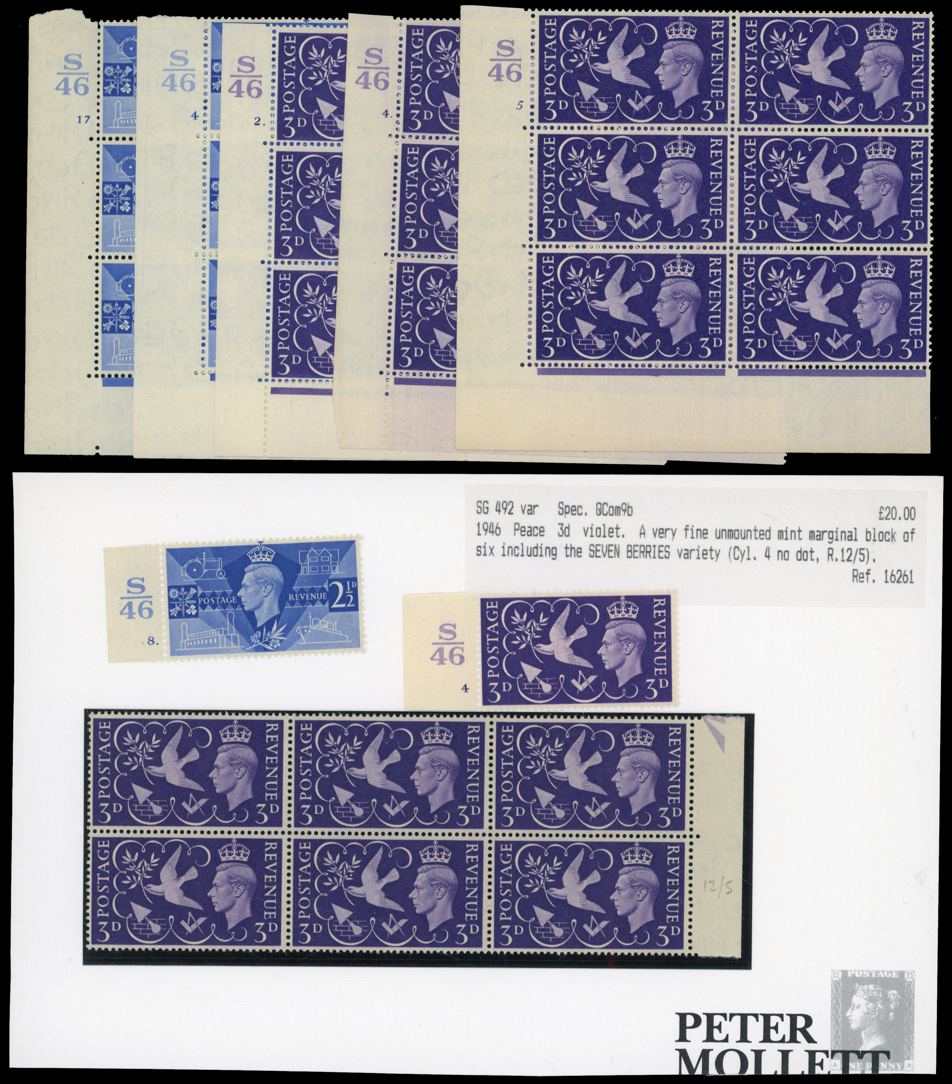 1946 Victory study (SG491-2)