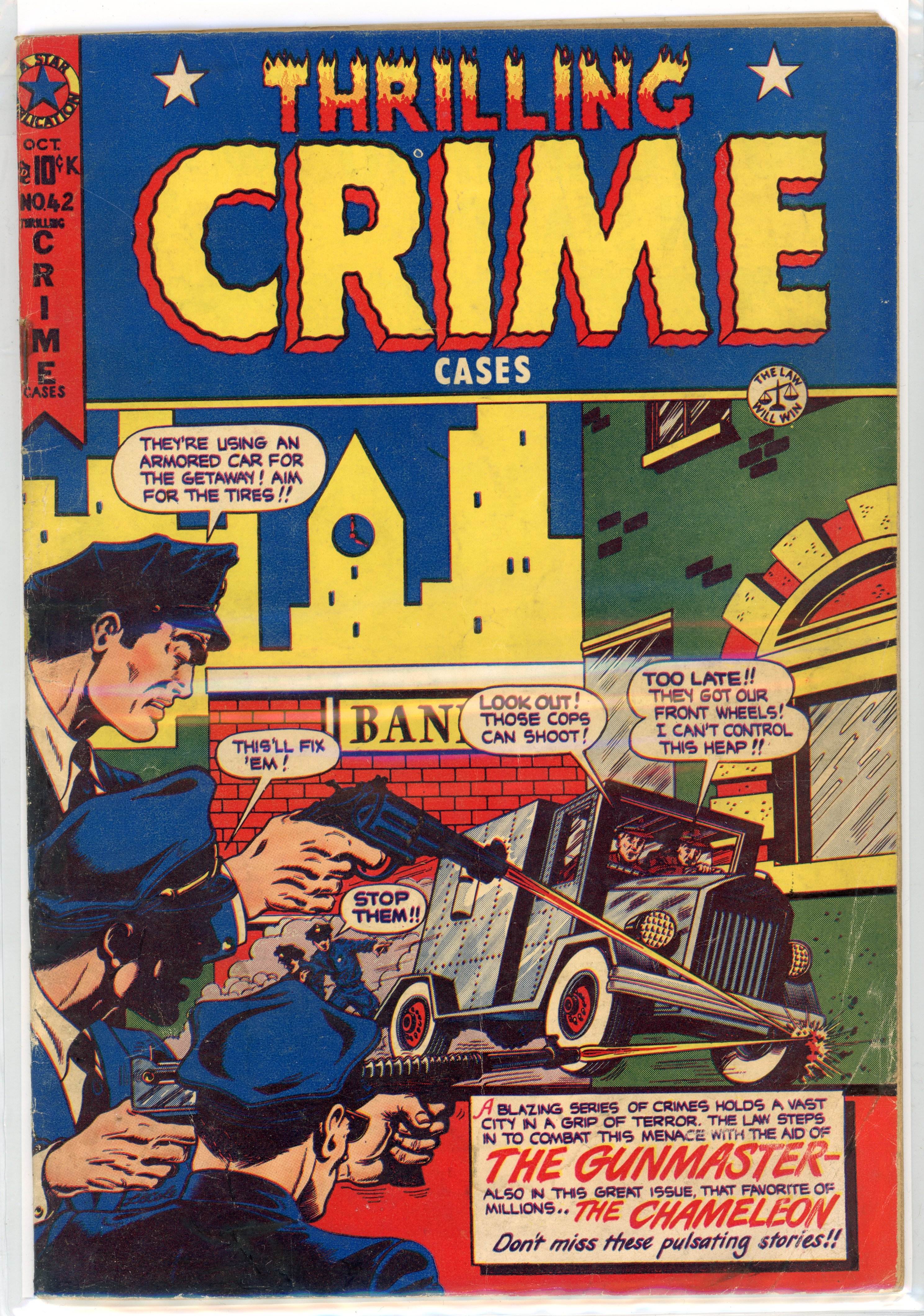†Thrilling Crime Cases #42 (Star Publications, 1950)