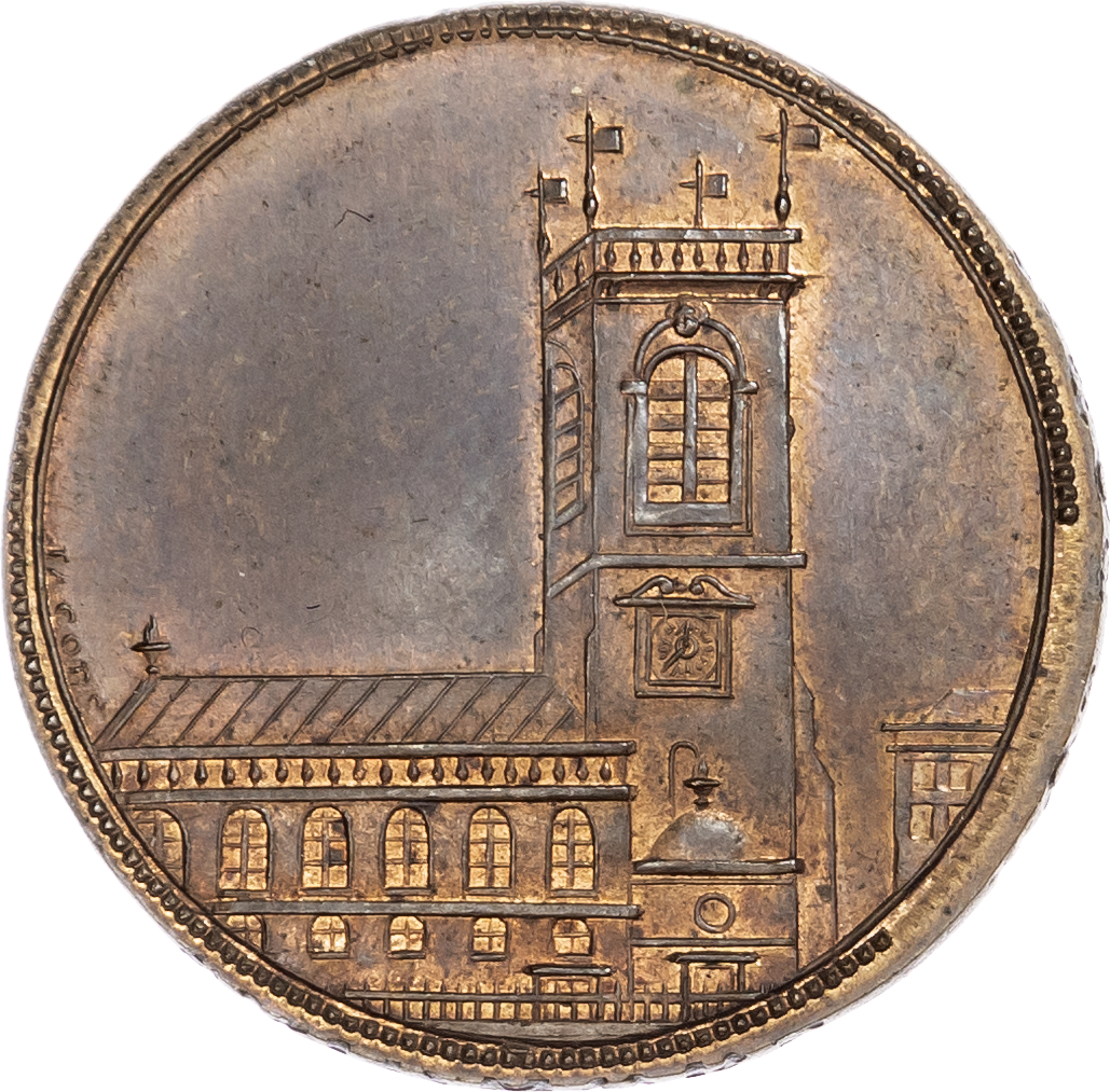 London - Holborn, Paul Skidmore’s ‘London Churches Series’ Halfpenny