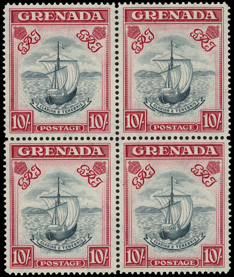 Grenada SG 163f block mint