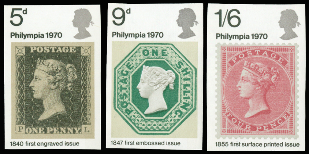 GB 1970 (Mint) SG835/7var