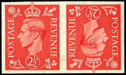 GB 1951 SG 507 imprimatur pair