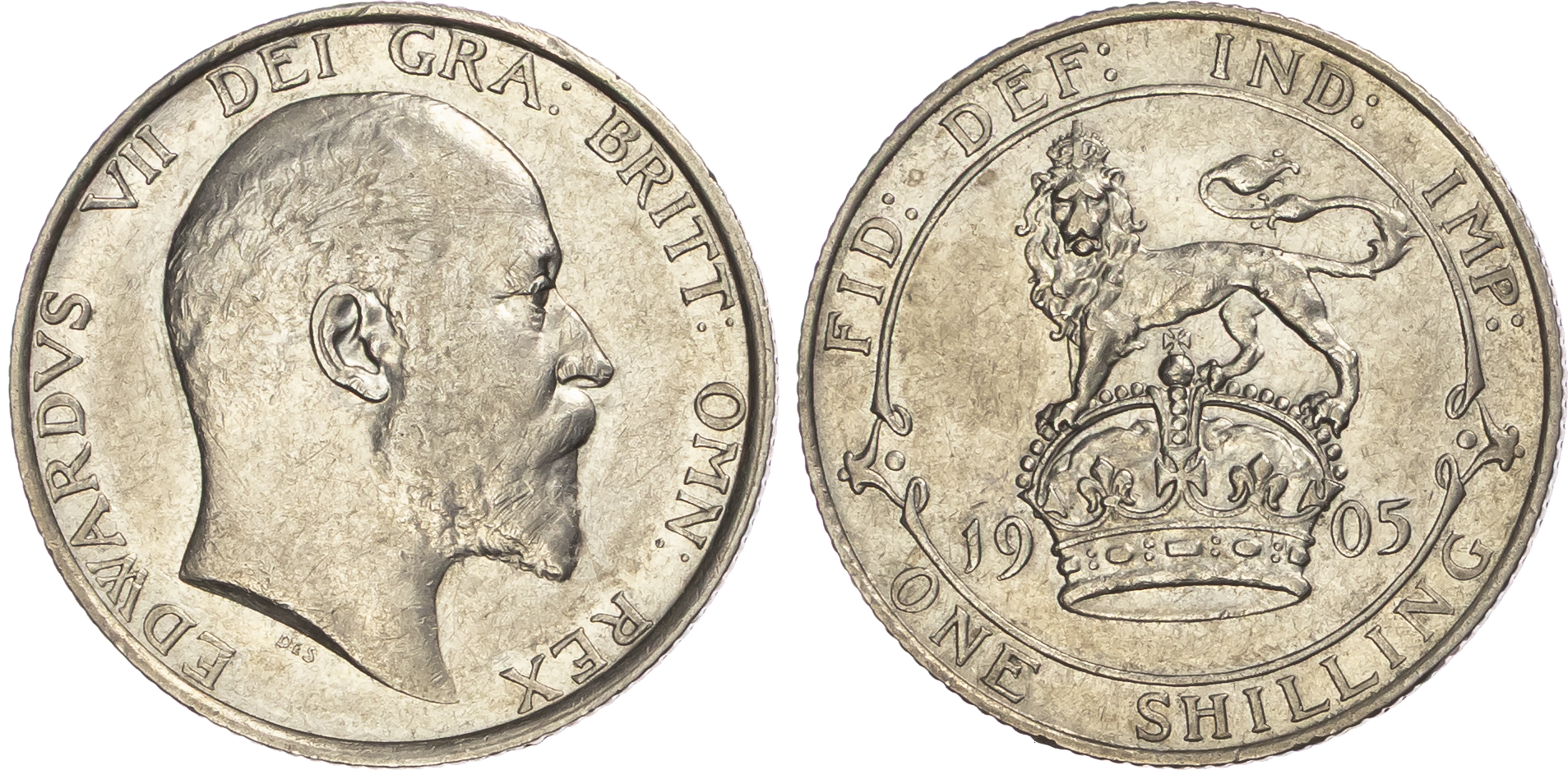 Edward VII (1901-1910), Shilling, 1905.