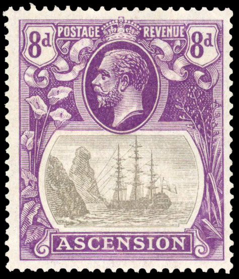 Ascension SG 17b mint