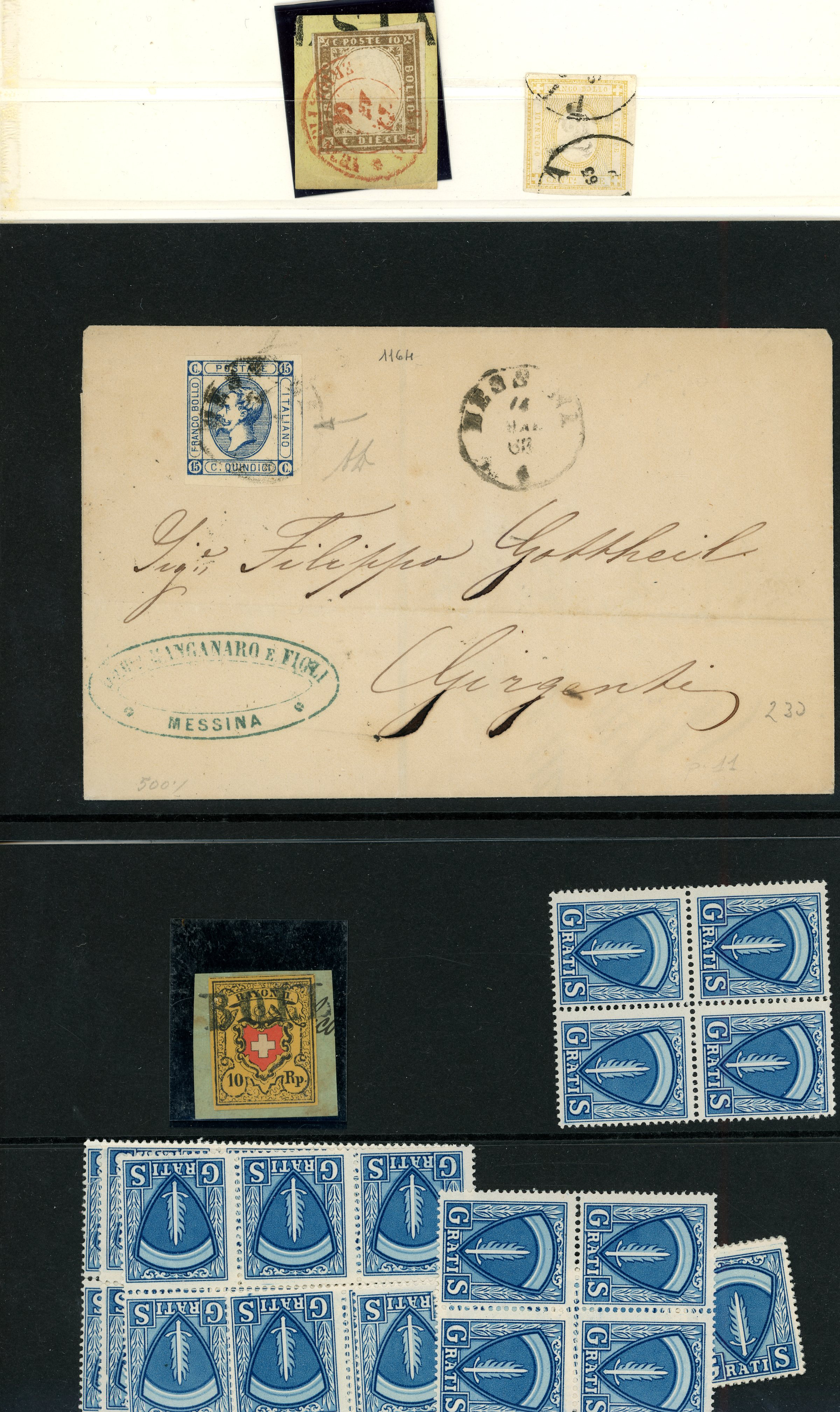 ITALY & ITALIAN STATES: 1850s-1870s mixed...
