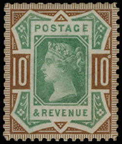 GB 1890 (ESSAY) SG210var