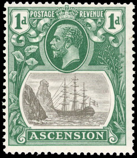 Ascension SG 11dc mint