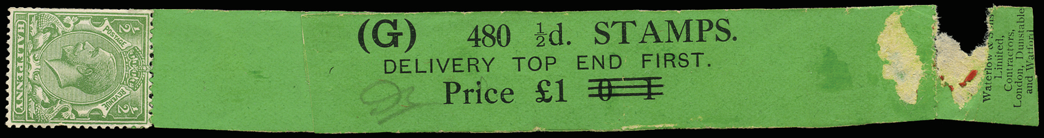 Great Britain 1927-35 coil leader group