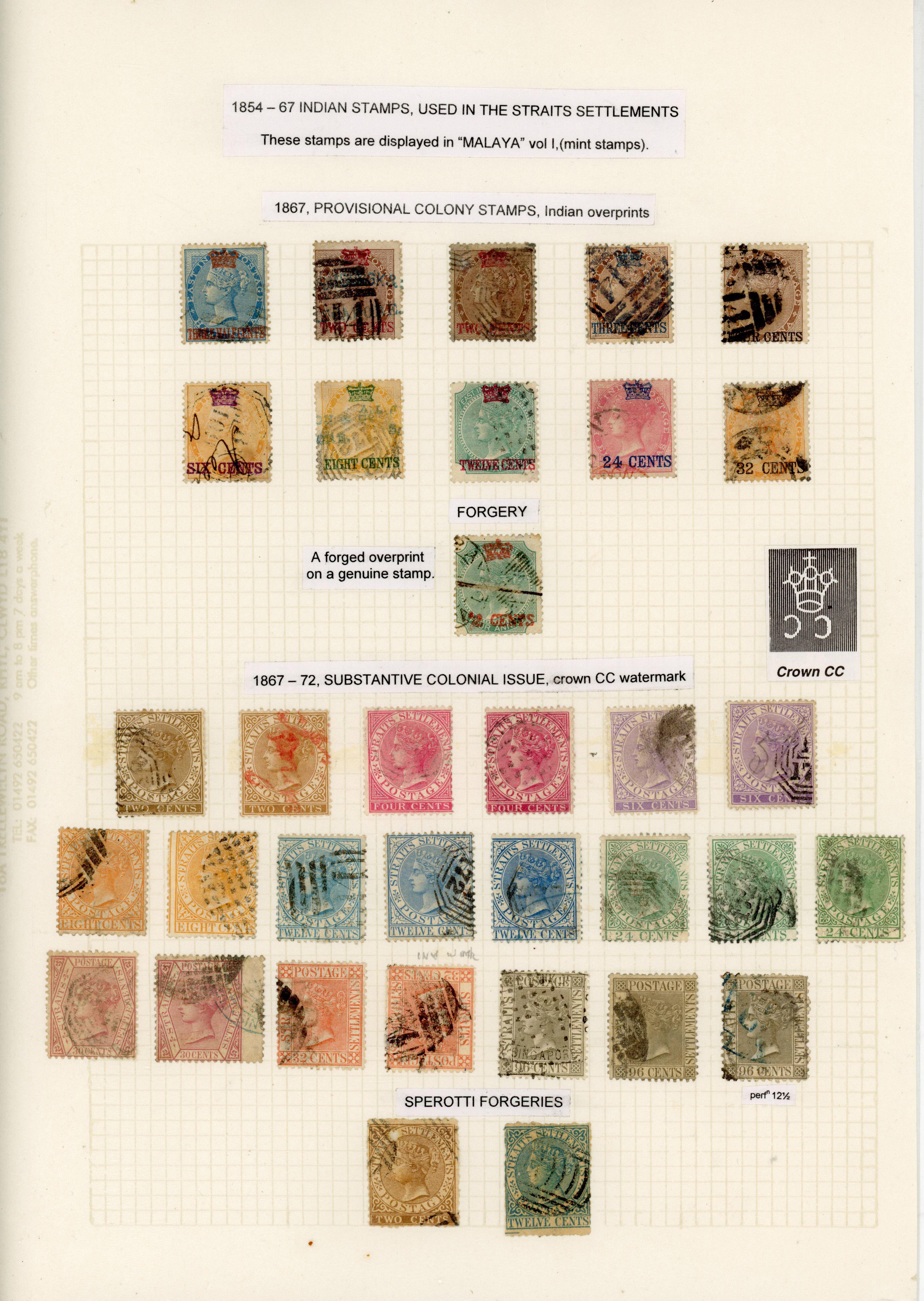 Malaya Straits collection used