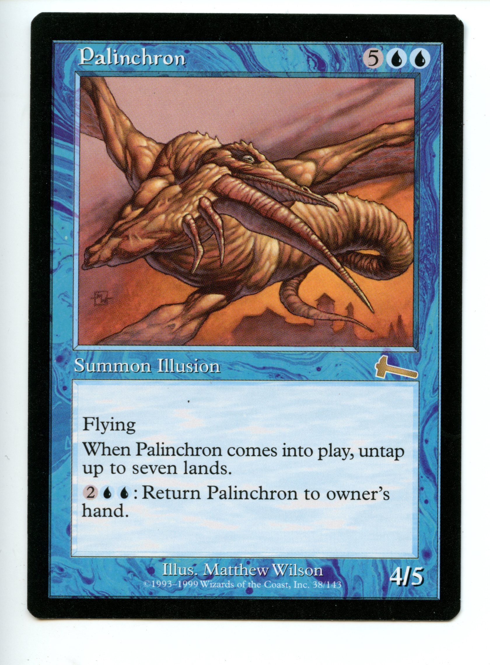 Magic the Gathering - Palinchron   - Urza's Legacy  - Lightly Played