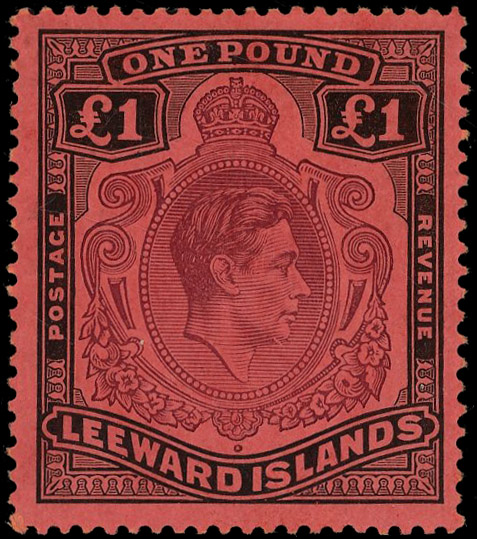 Leeward Islands SG 114af mint