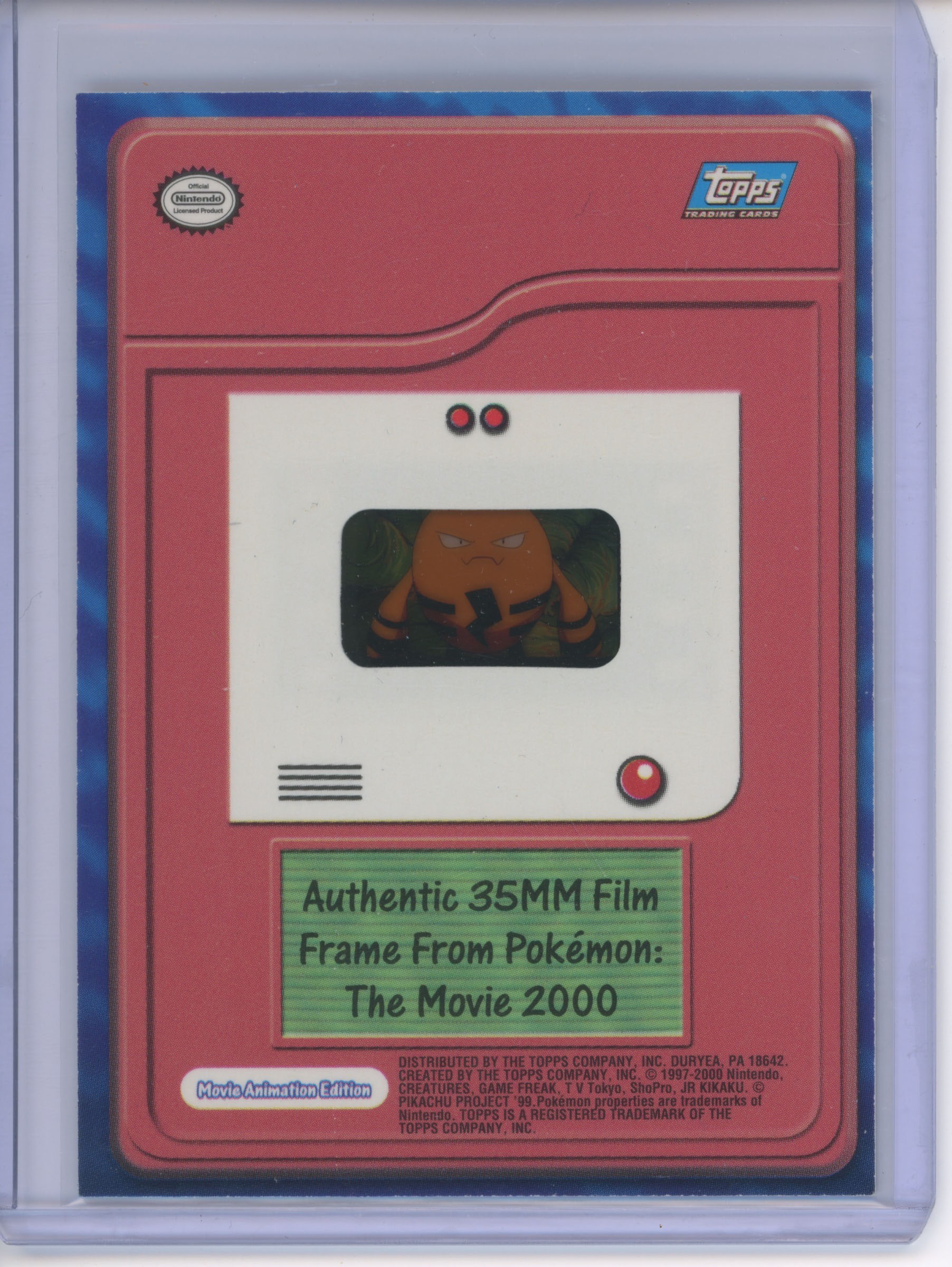 Pokémon Topps - Authentic Film Cell - Pokémon The Movie 2000