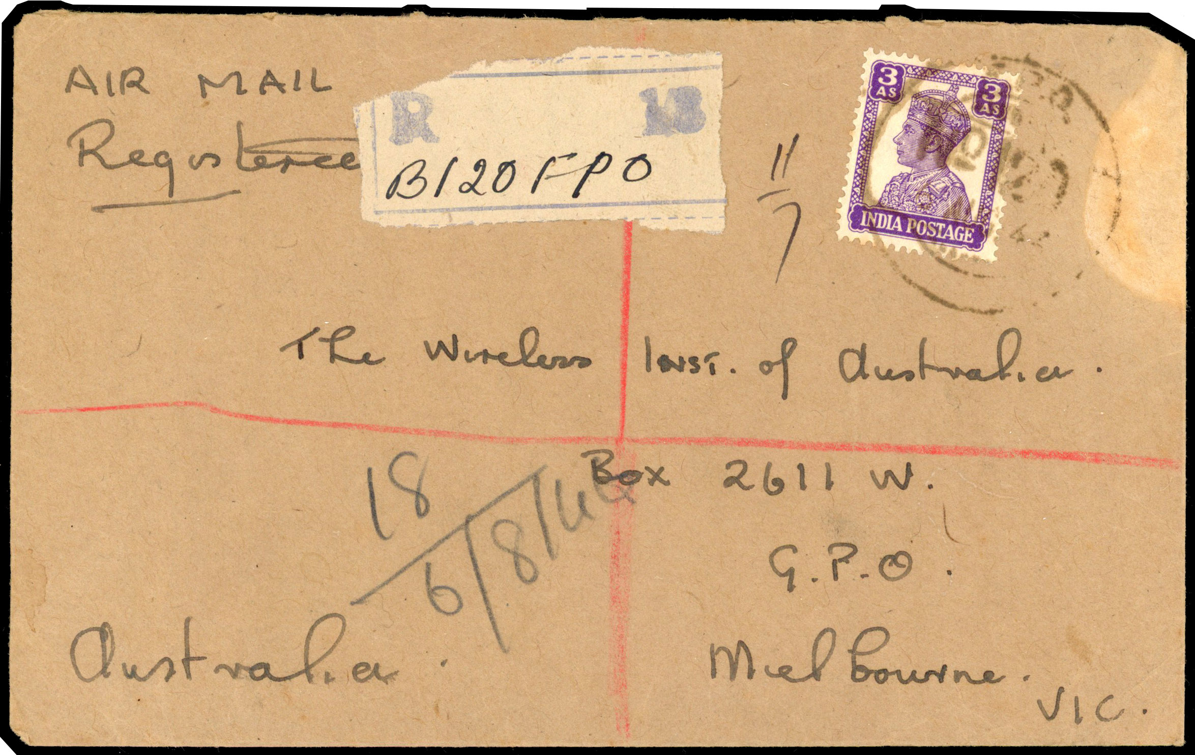 India used abroad - Labuan cover