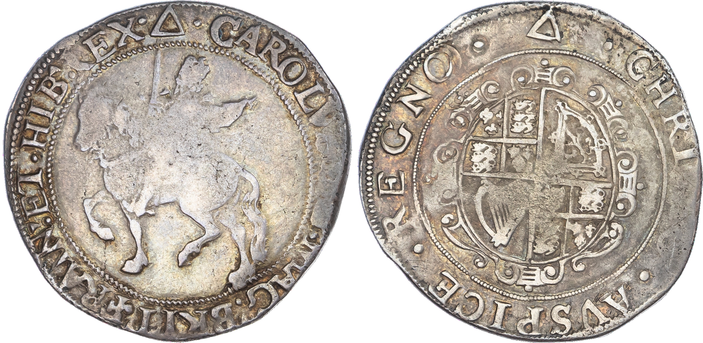 Charles I (1625 ‑1649), AR Halfcrown, 15.05gm., Tower Mint