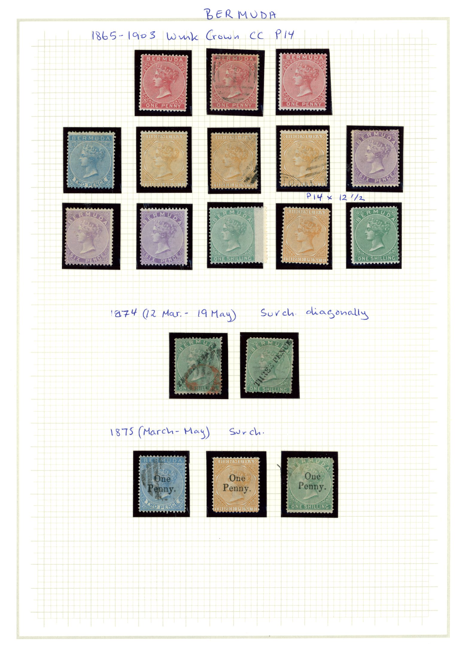 1865-1989 mixed mint and used collection...