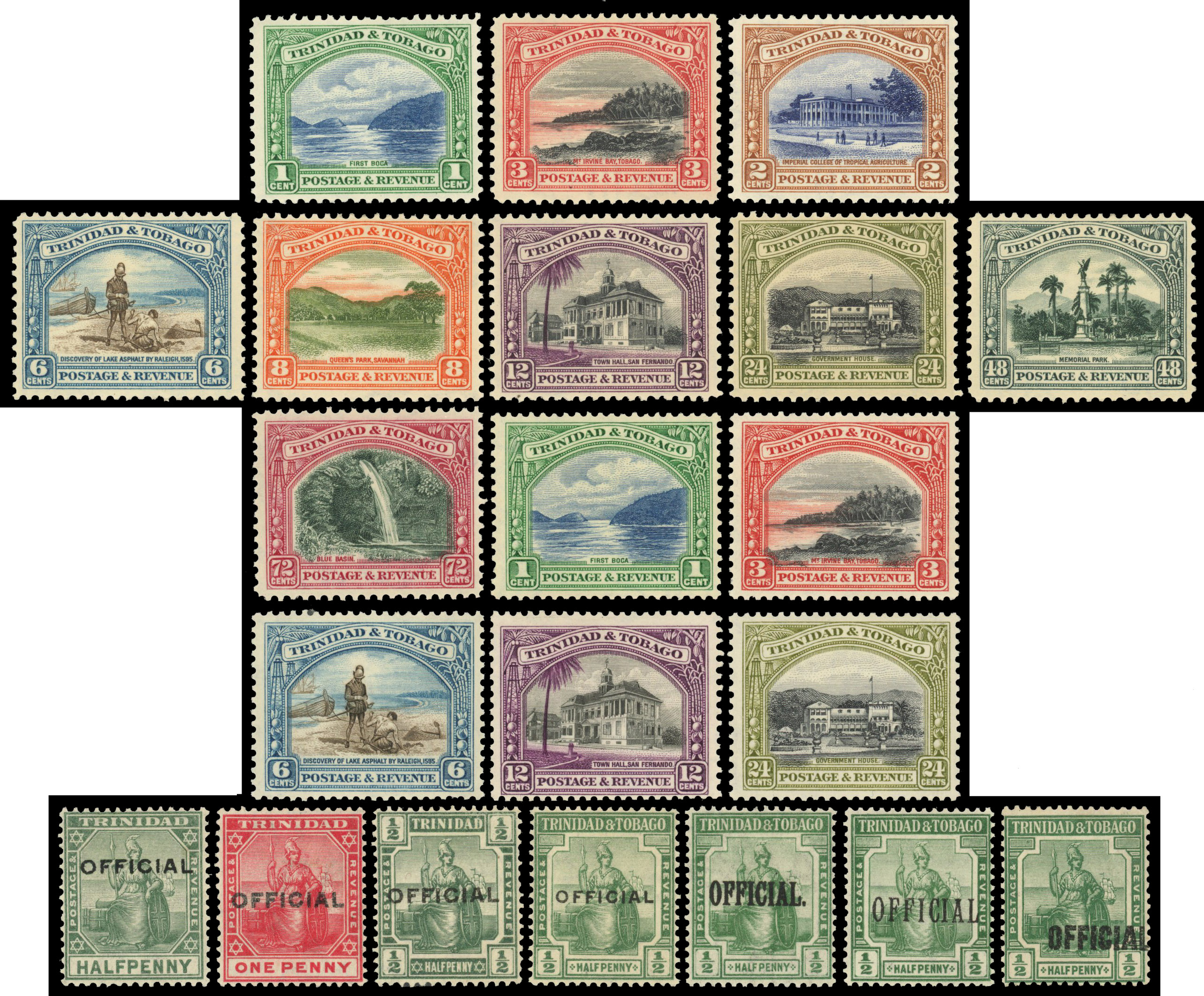 Trinidad and Tobago selection including officials