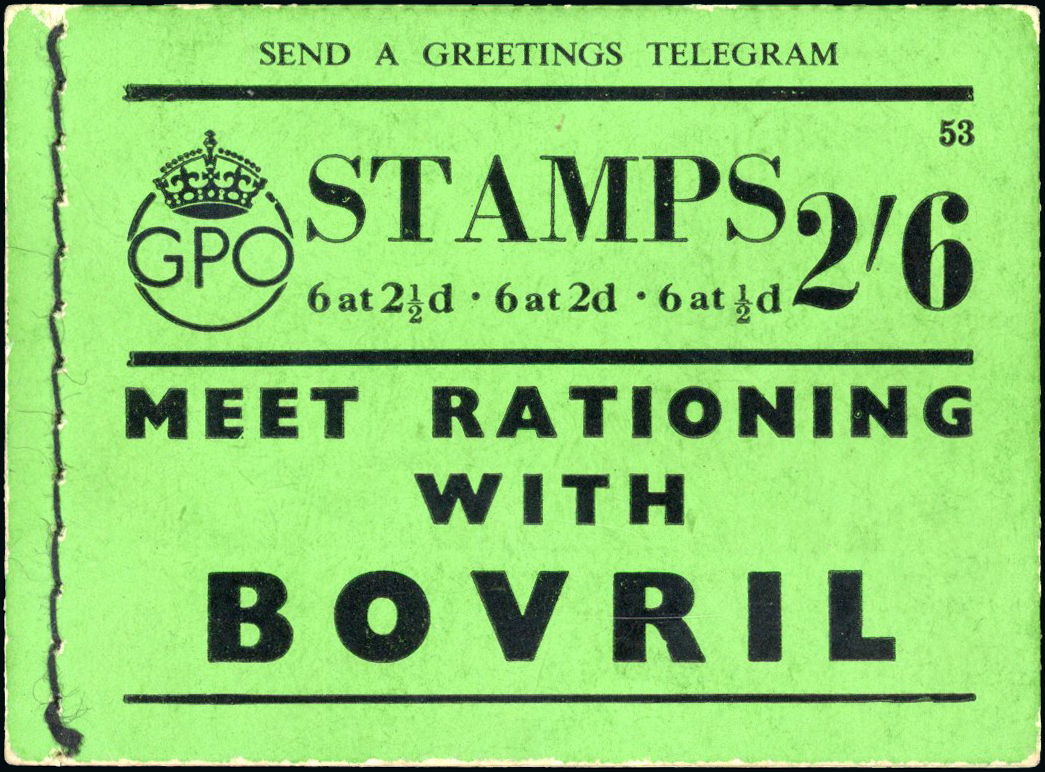 1940 2s6d Booklet (Edition 53). A fine and fresh example.