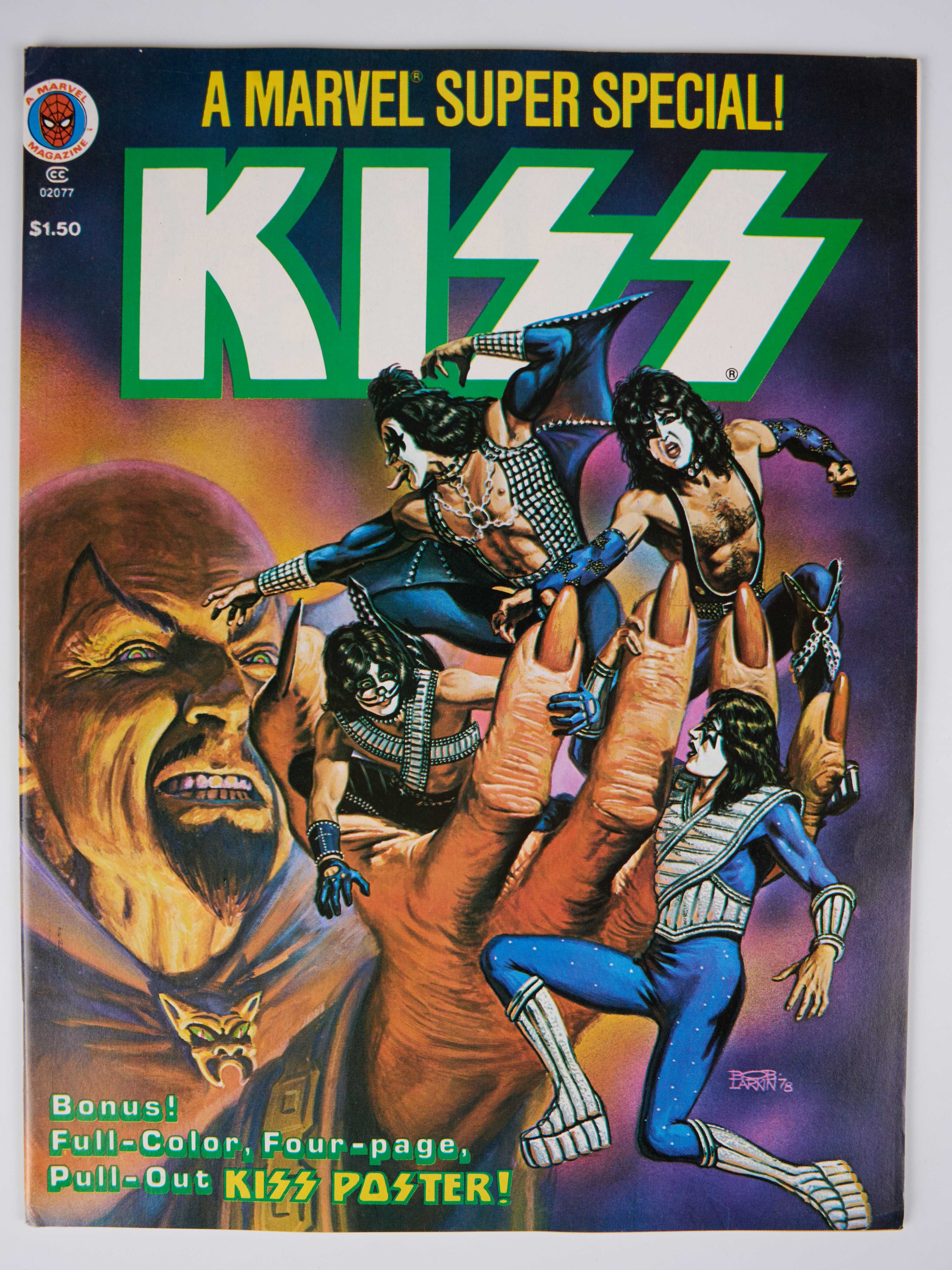Marvel Super Special #5 3rd Appearance of KISS Including KISS Poster (Marvel Comics, 1978)