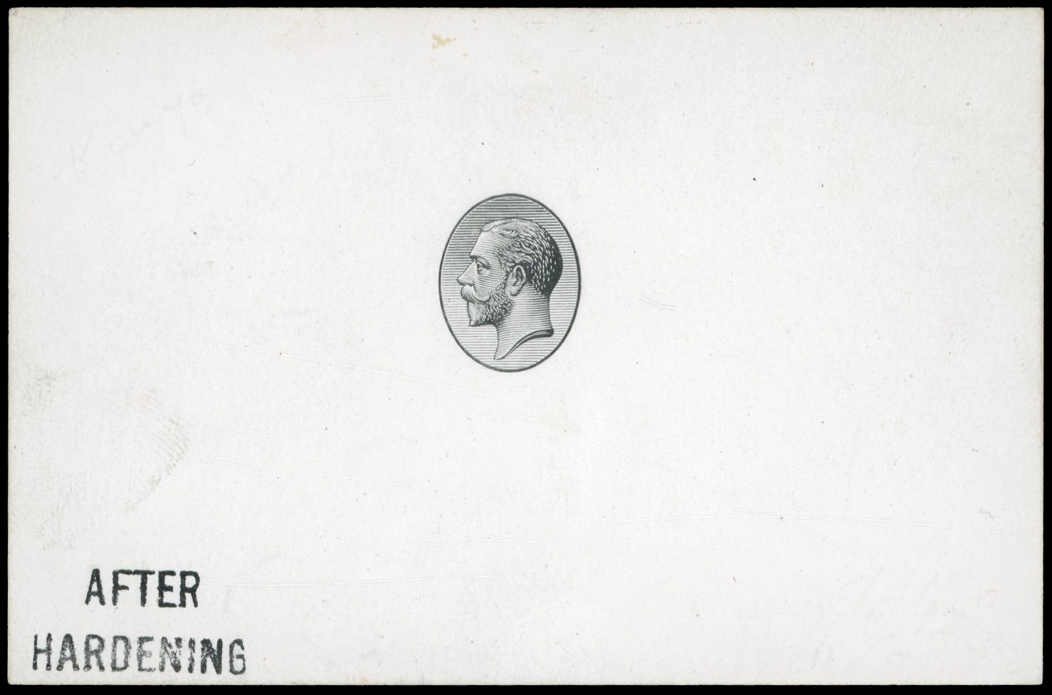 KUT 1922 Master Die Proof for high values vignette