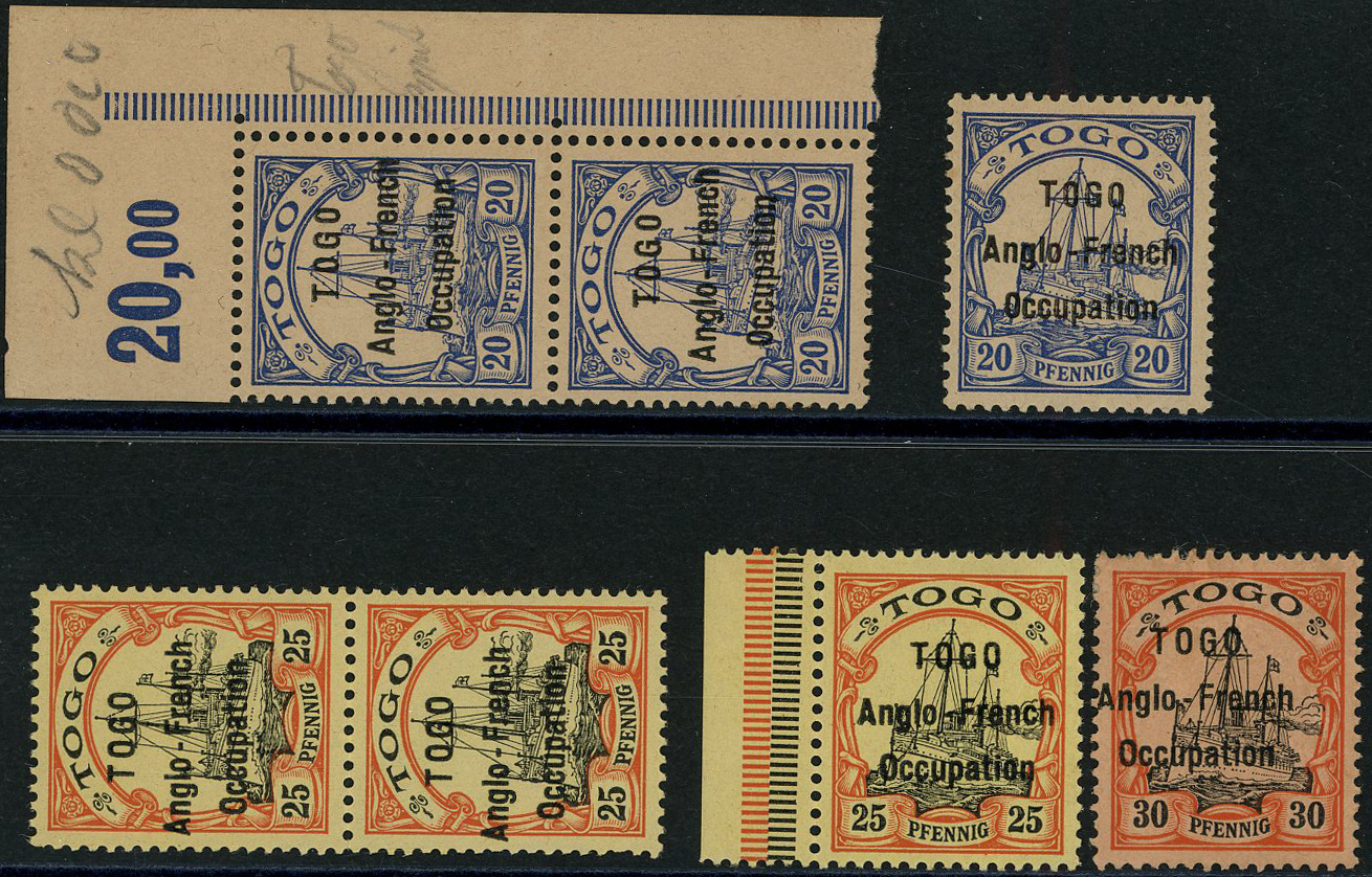 Togo SG H4-6 mint