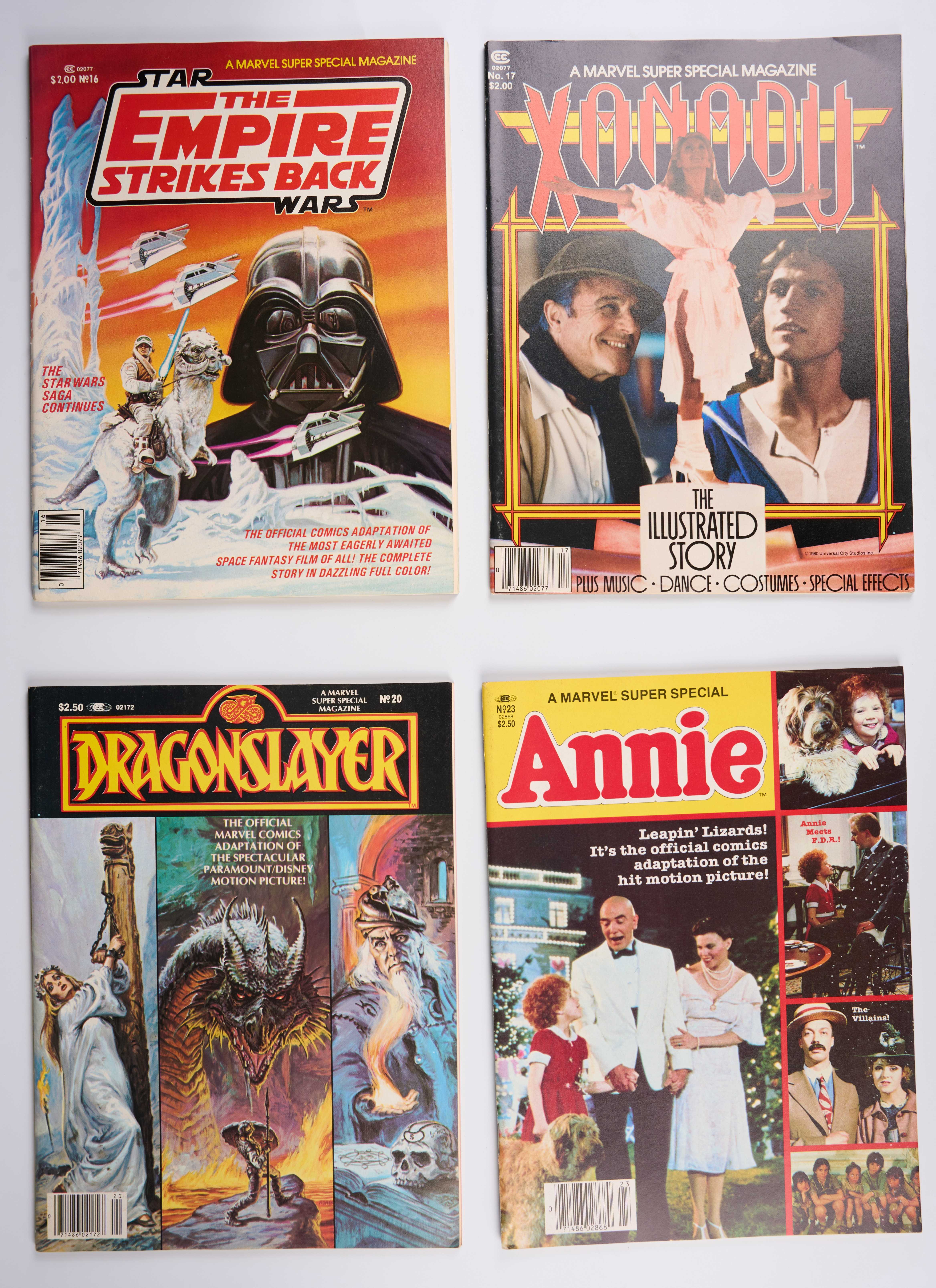 Marvel Super Special Magazine Including Star Wars Issue & Bizarre Adventures (Marvel Magazine Group/Comics, 1980-84) Total 14