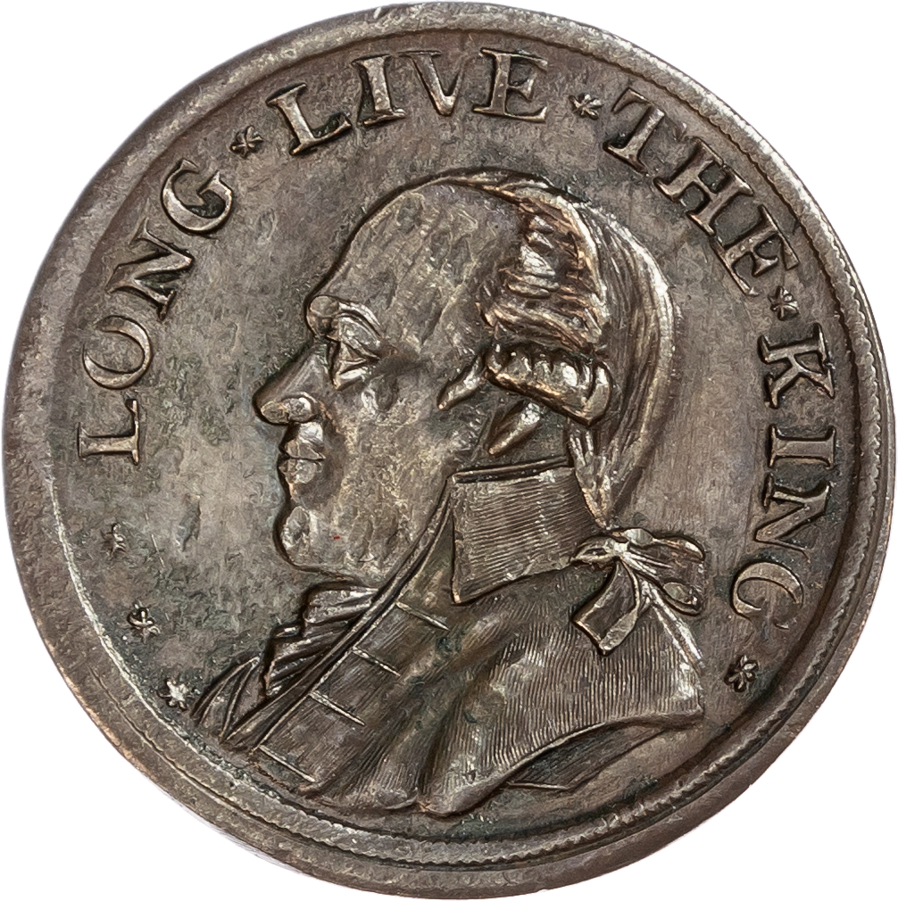 London - Uncertain Locality, John Whitfield (occupation unknown) Halfpenny undated