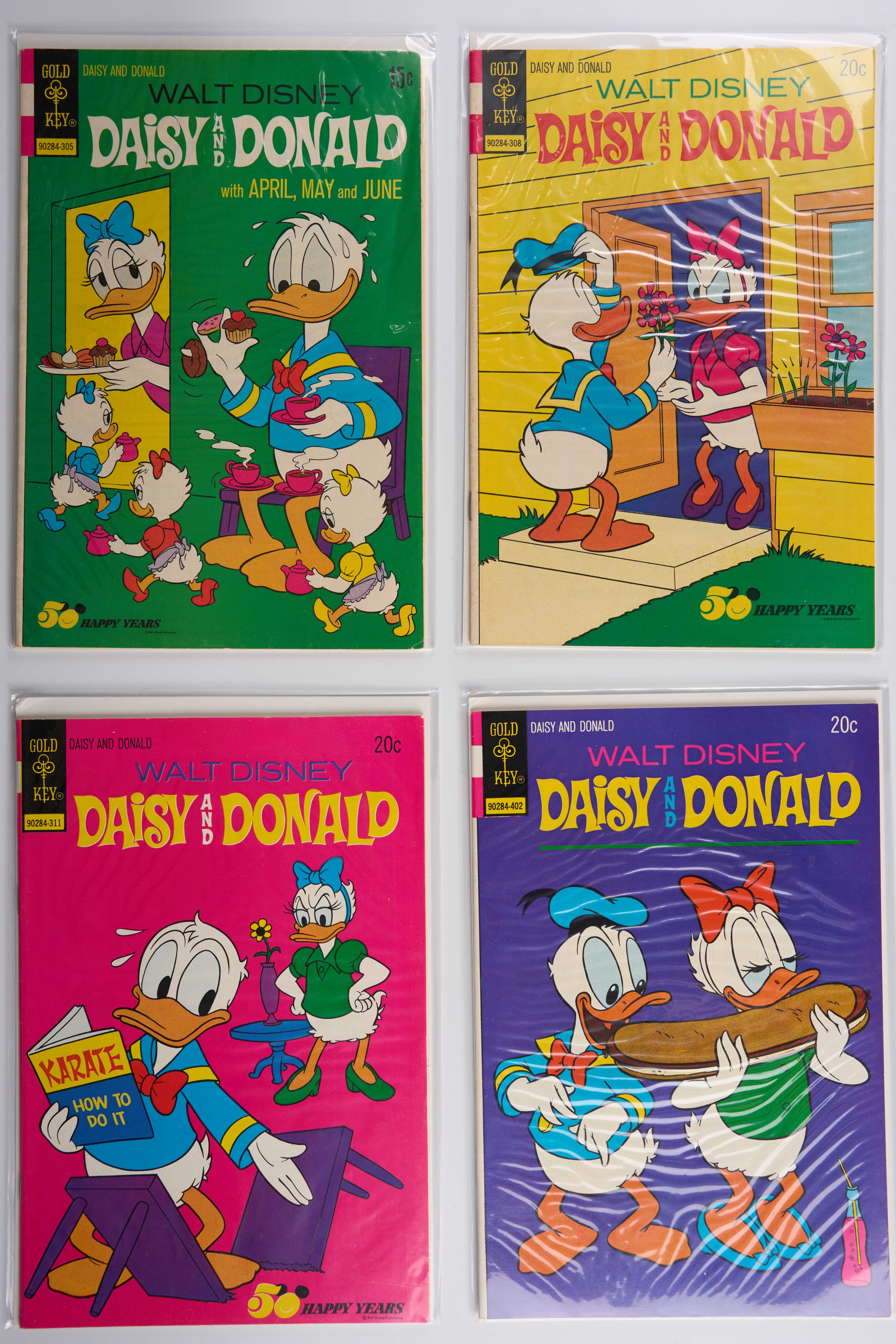 Walt Disney's Daisy & Donald, Donald & Mickey Mouse, DuckTales & More (Gold Key/Gladstone, 1963-2006) Bundle of 29