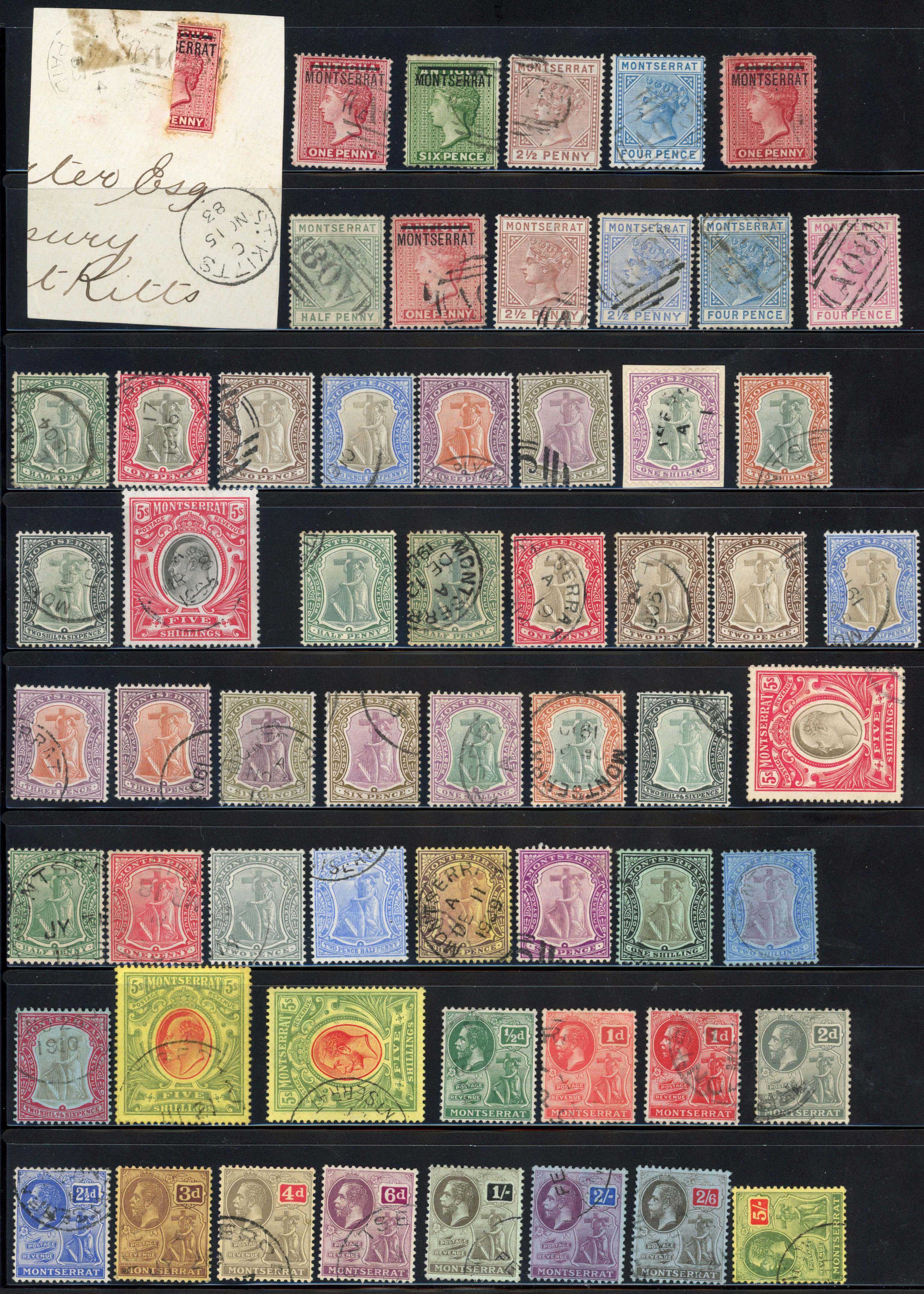 Montserrat 1876-1932 collection used