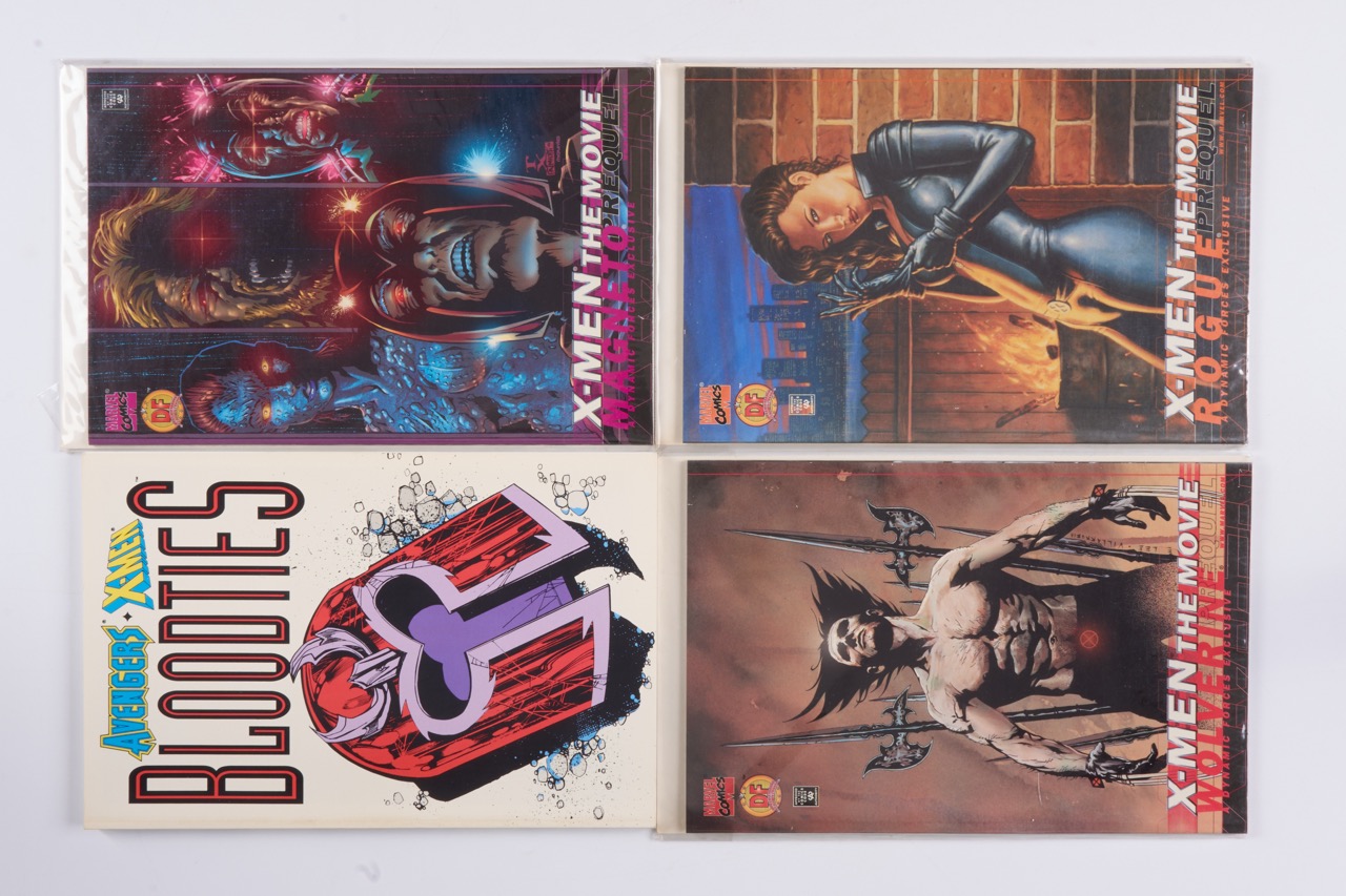 X-Men The Movie Prequel Dynamic Forces Exclusive Variants & Limited Series (Marvel Comics,1981-2000) Bundle of 12