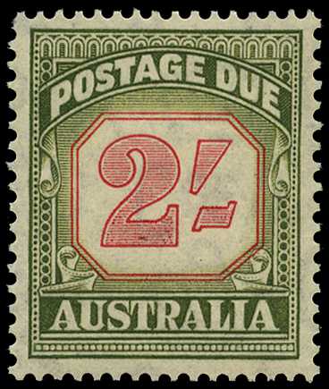 Postage Due. 1953-9 new design 1/-, 2/- and...
