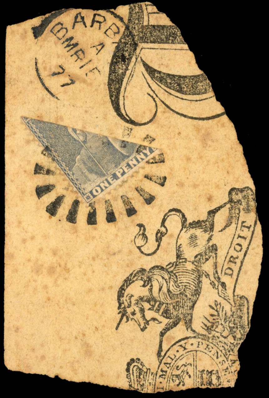 Barbados 1856-1912 collection used