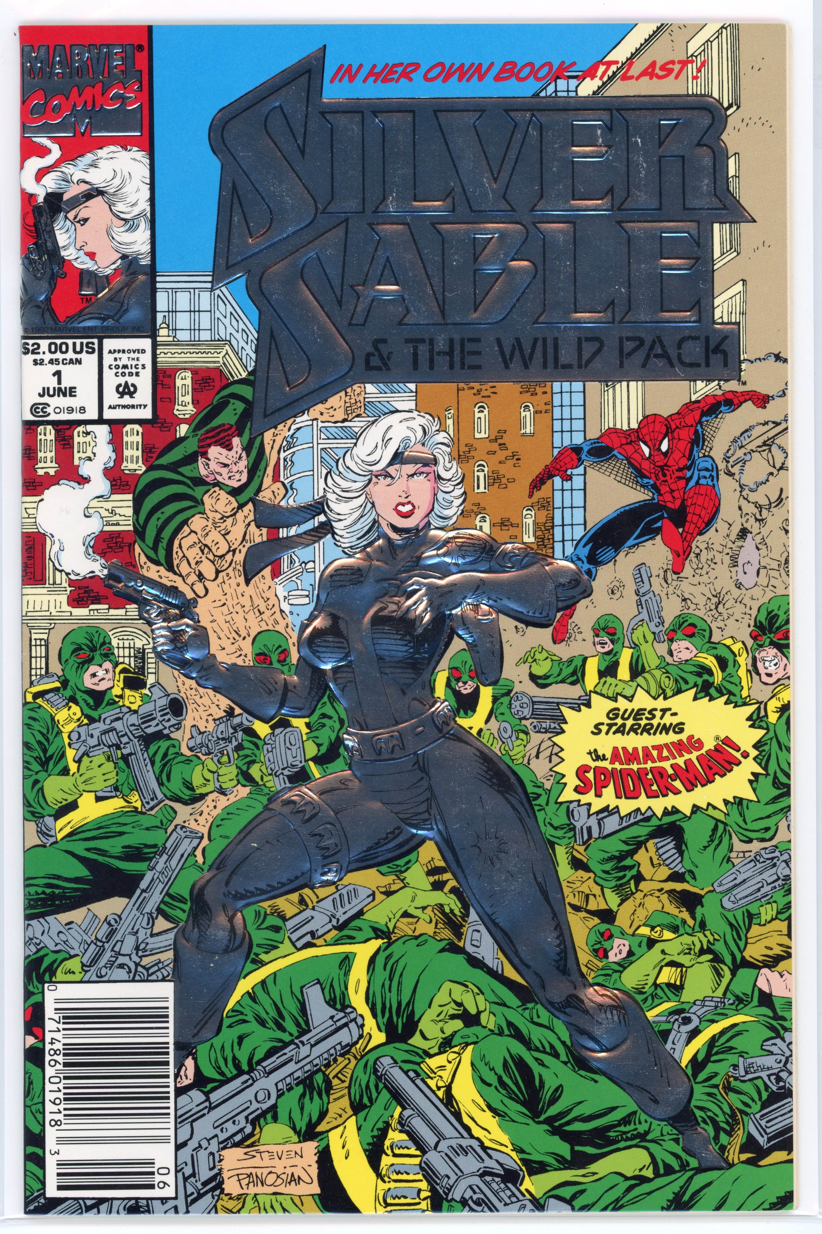Silver Sable and The Wild Pack #1-#6 (Marvel Comics, 1992) First 6 Issues