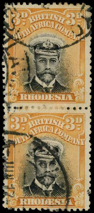 1913-17 3d Head Die II, perf 14. Vertical...