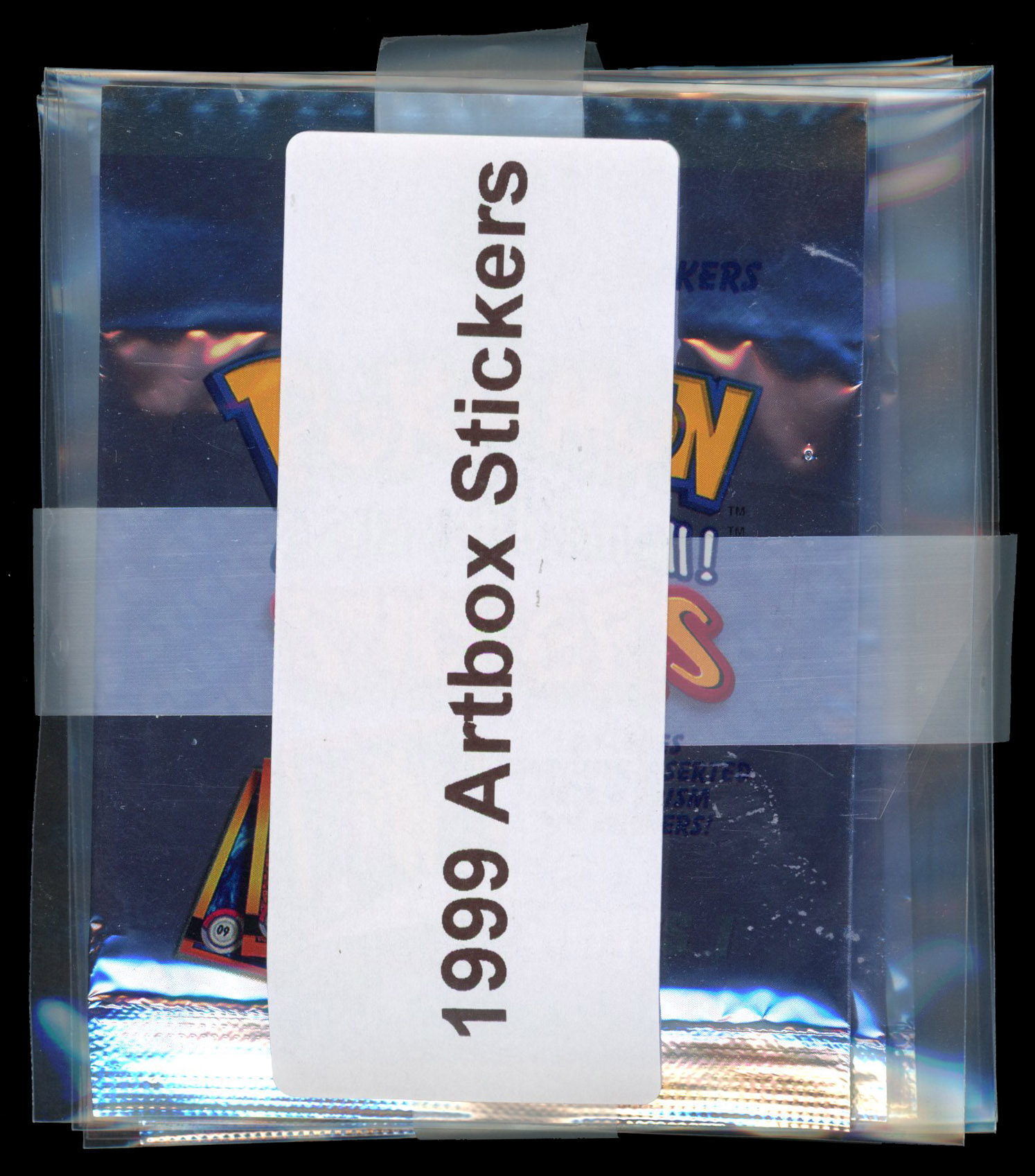 Pokemon Artbox Stickers - 5 Sealed Packs