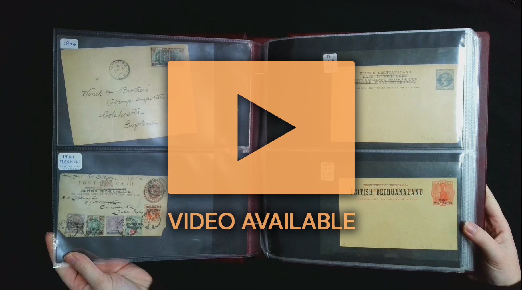 Bechuanaland Postal History collection