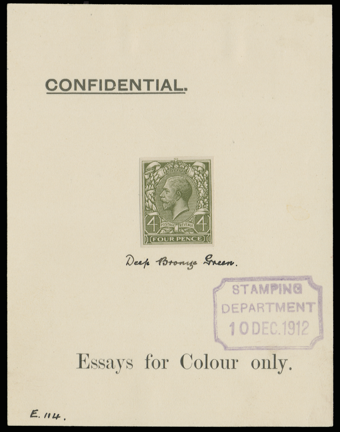 GB 1912 (Mint) SG379var