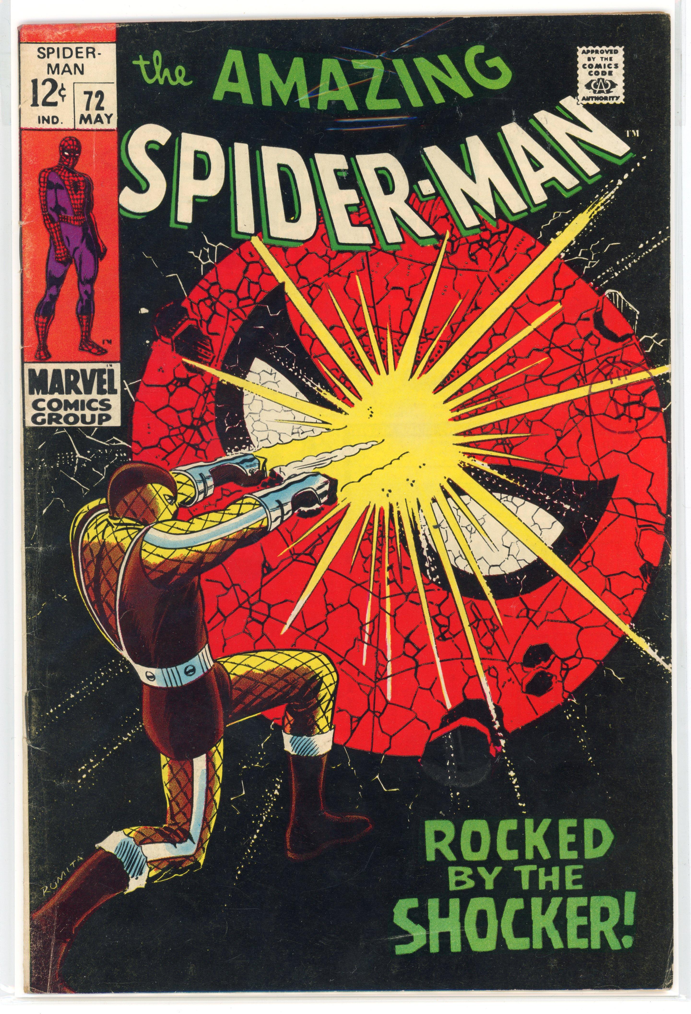 Amazing Spider-Man #72 (Marvel Comics, 1969)