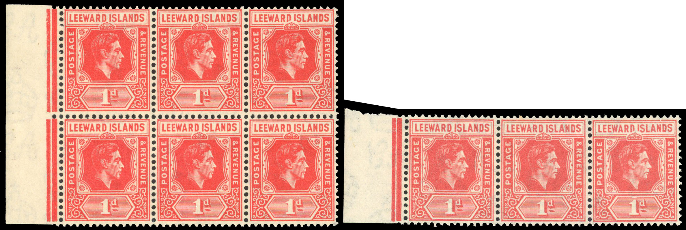 Leeward Islands SG 99a, ca mint