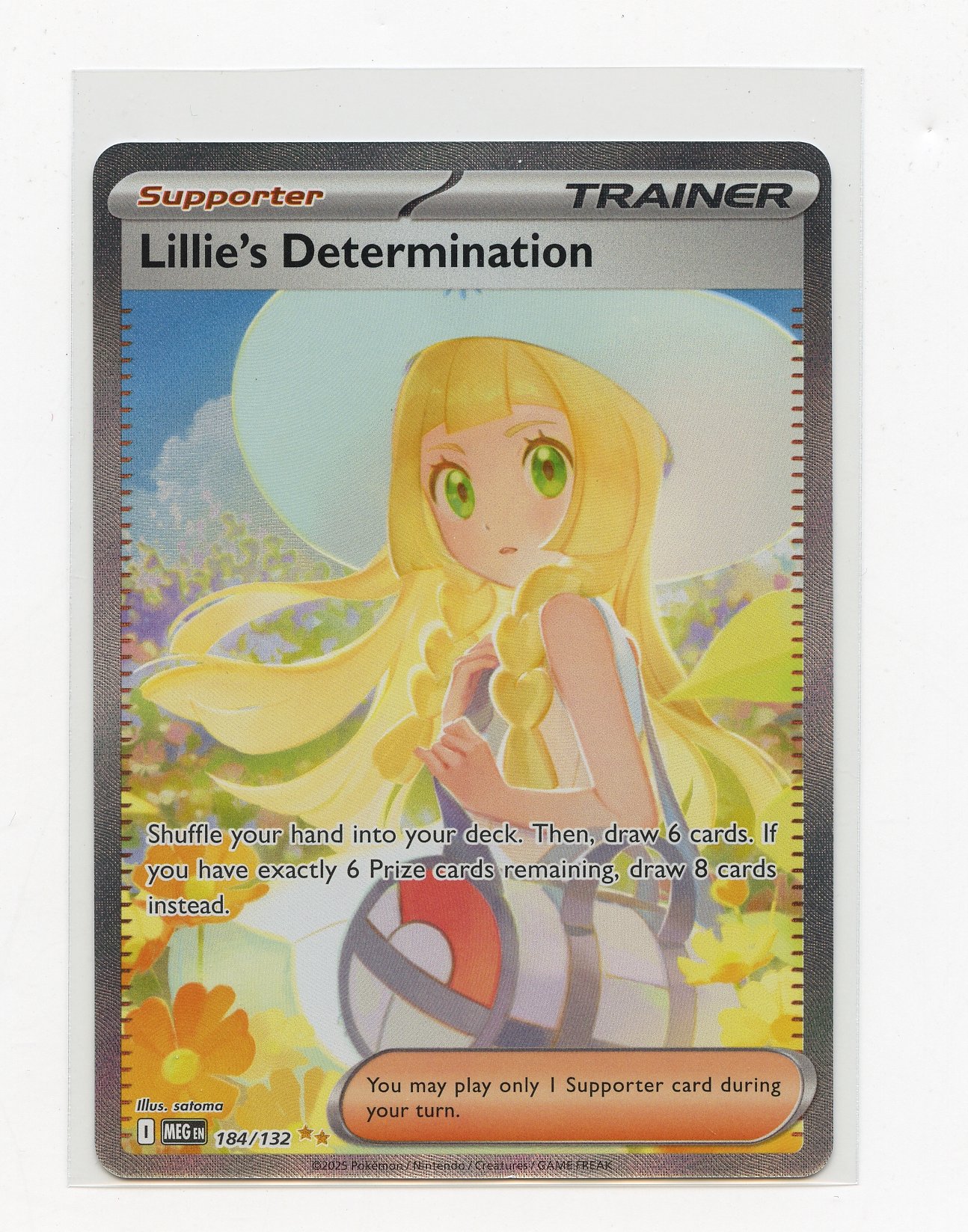 Lillie's Determination #184 SIR Mega Evolutions - (NM)