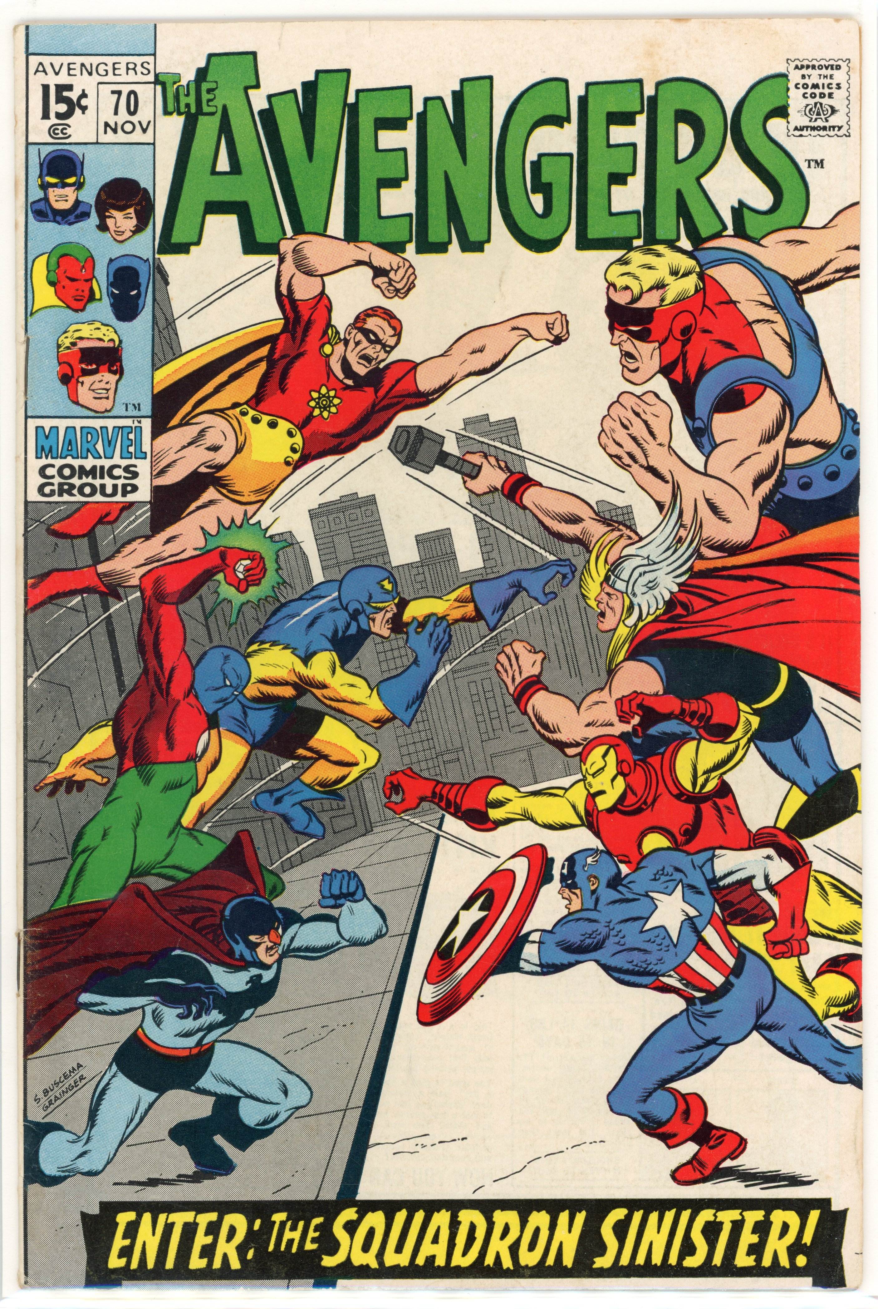 Avengers #70 (Marvel Comics, 1969)