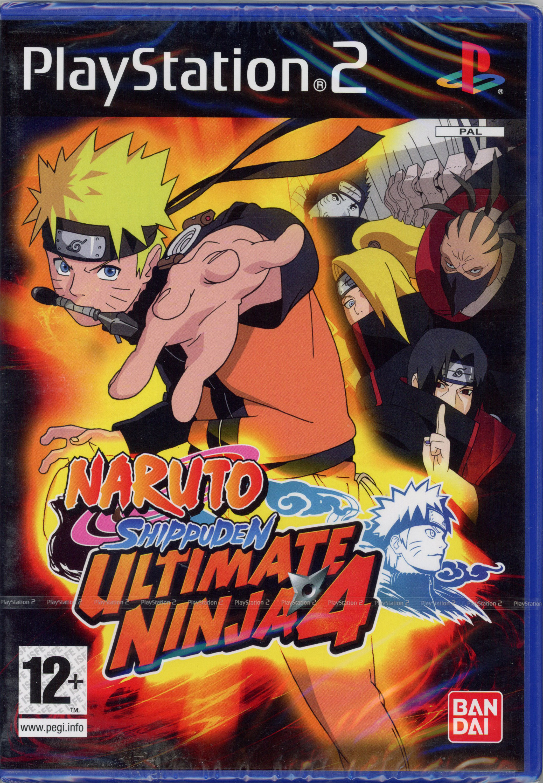 Sony - Naruto Shippuden Ultimate Ninja 4 - Naruto Ultimate Ninja -  Naruto Uzumaki Chronicles - PlayStation 2  - All Factory Sealed 