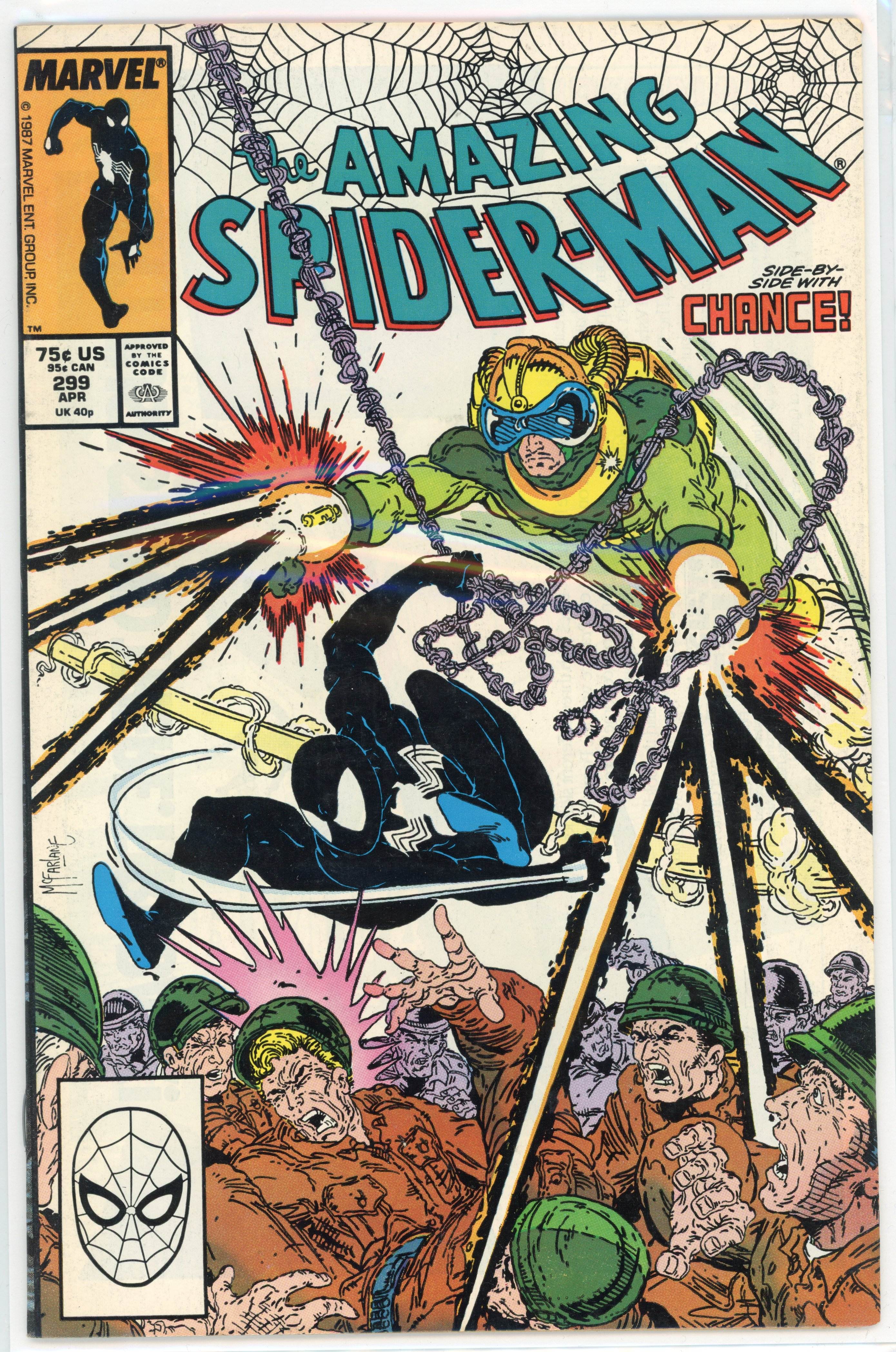 Amazing Spider-Man #299 (Marvel Comics, 1988) First appearance of Venom in costume