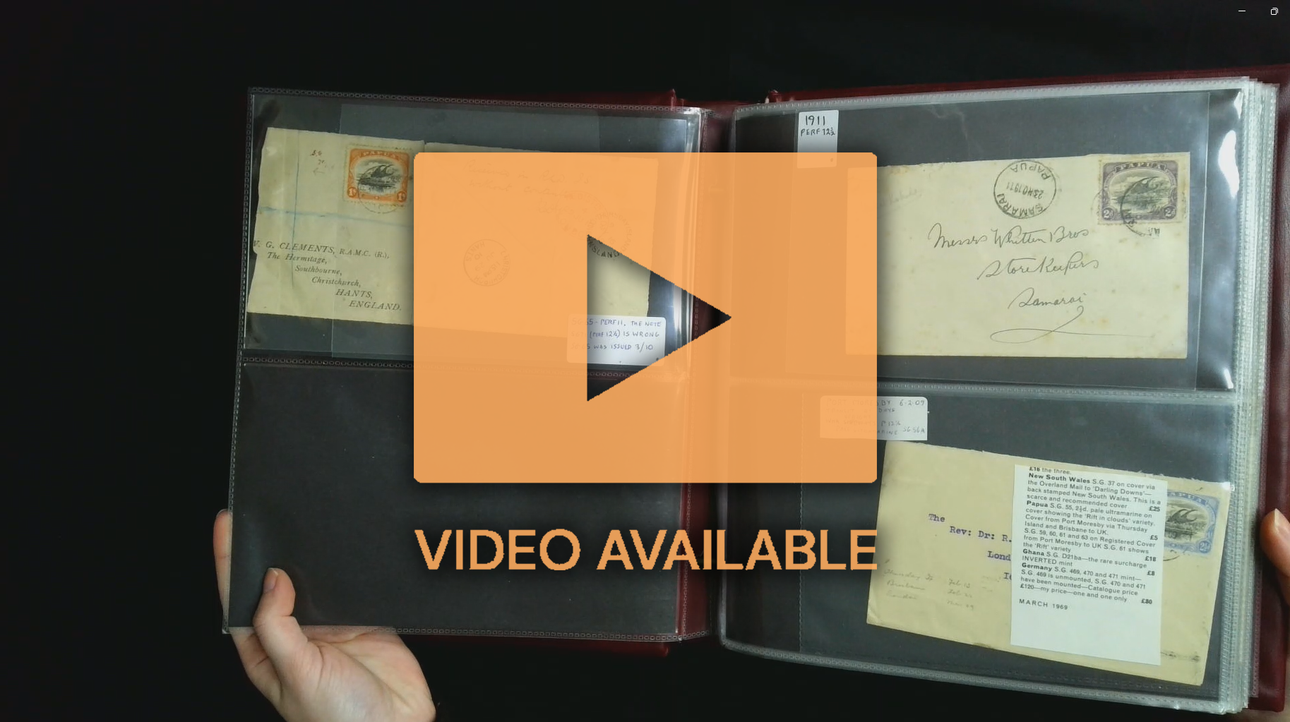 Papua Postal History collection