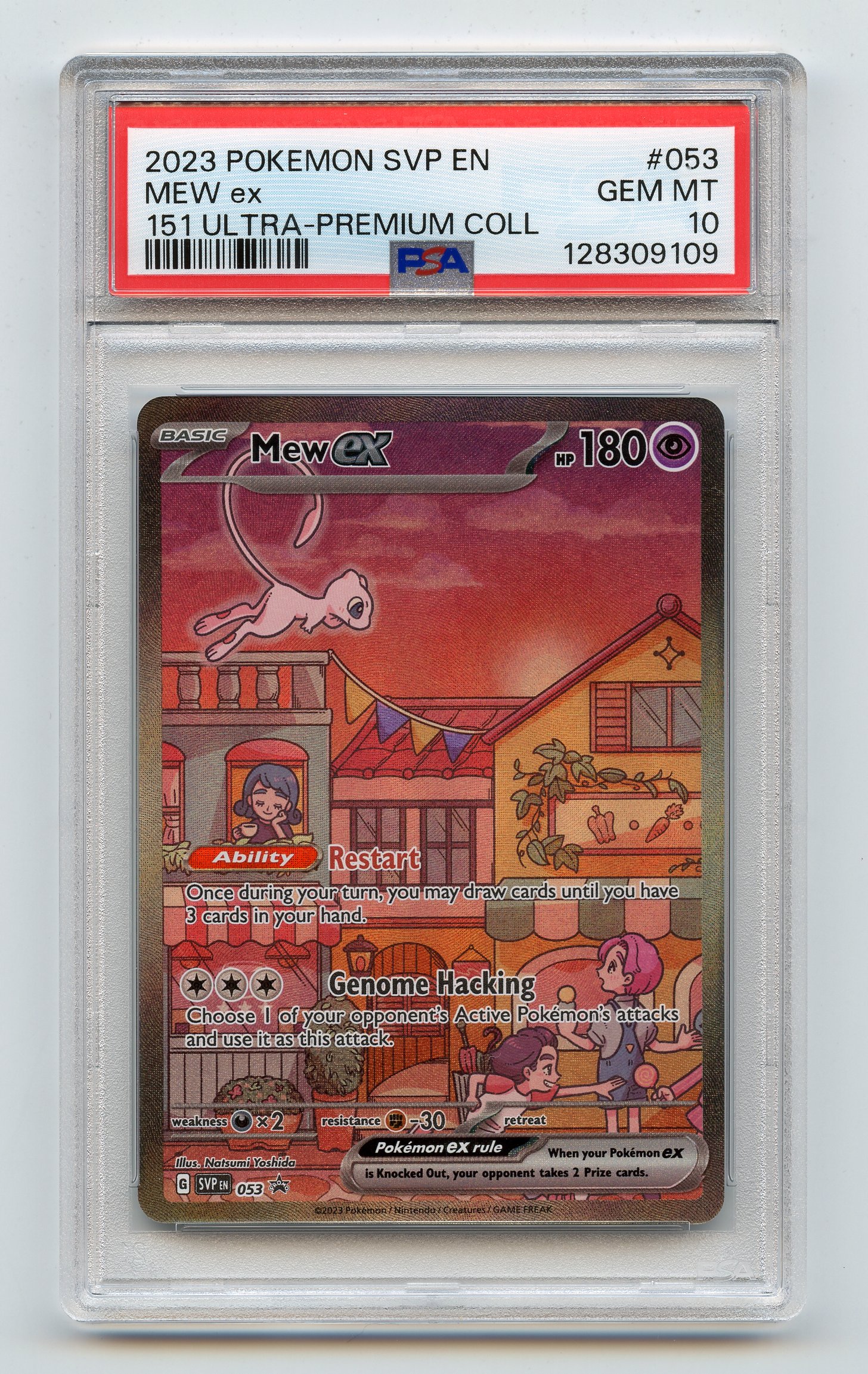 PSA 10 Mew ex #53 Promo - 151 Ultra Premium Collection