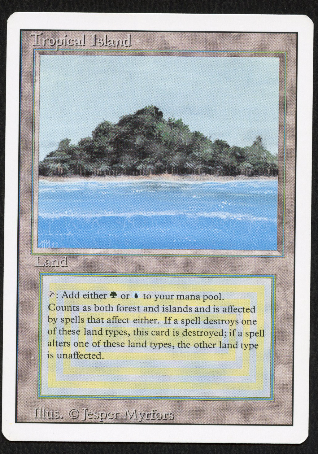 Tropical Island - Revised - Near Mint Condition