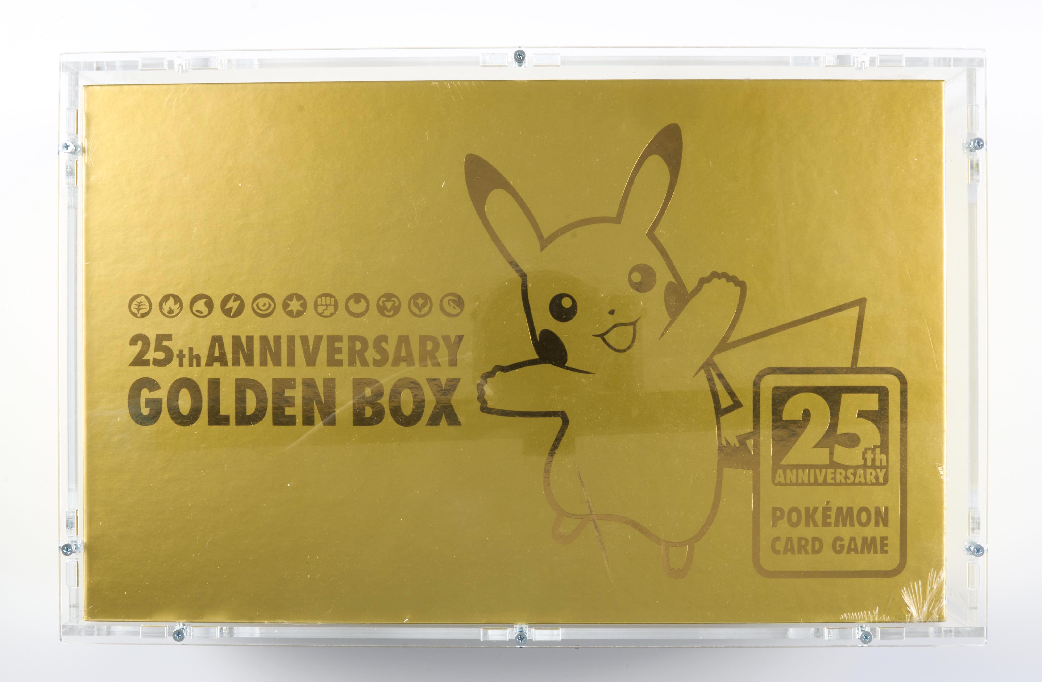 25th Anniversary Golden Box - Factory Sealed with Acrylic Case
