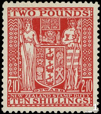 New Zealand SG F207 mint