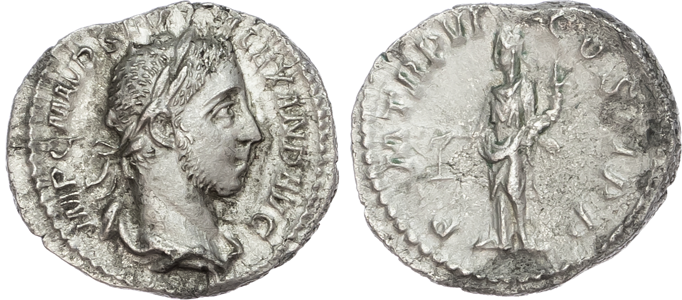 Severus Alexander (AD 222-235) AR Denarius, Rome, AD 226, 2.94g.